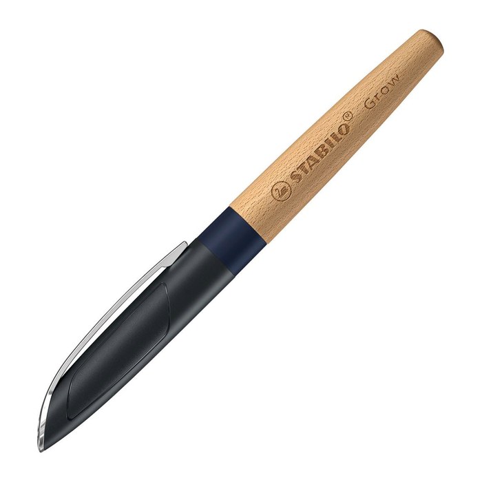 STABILO Grow Patronenfüller blaubeerblau/Buche M (mittel), 1 St.