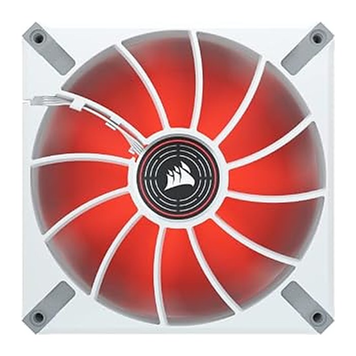 CORSAIR Lüfter ML140 LED ELITE-W AirGuide Red