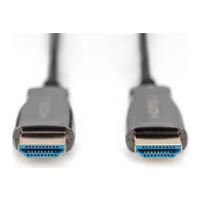 DIGITUS HDMI AOC Hybrid Glasfaserkabel, UHD 4K, 10 m