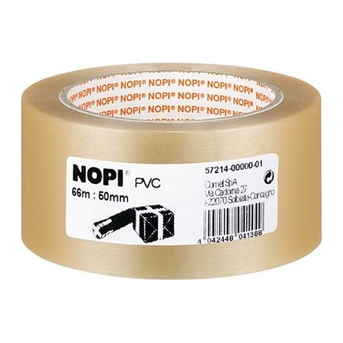 NOPI Packband transparent 50,0 mm x 66,0 m 1 Rolle