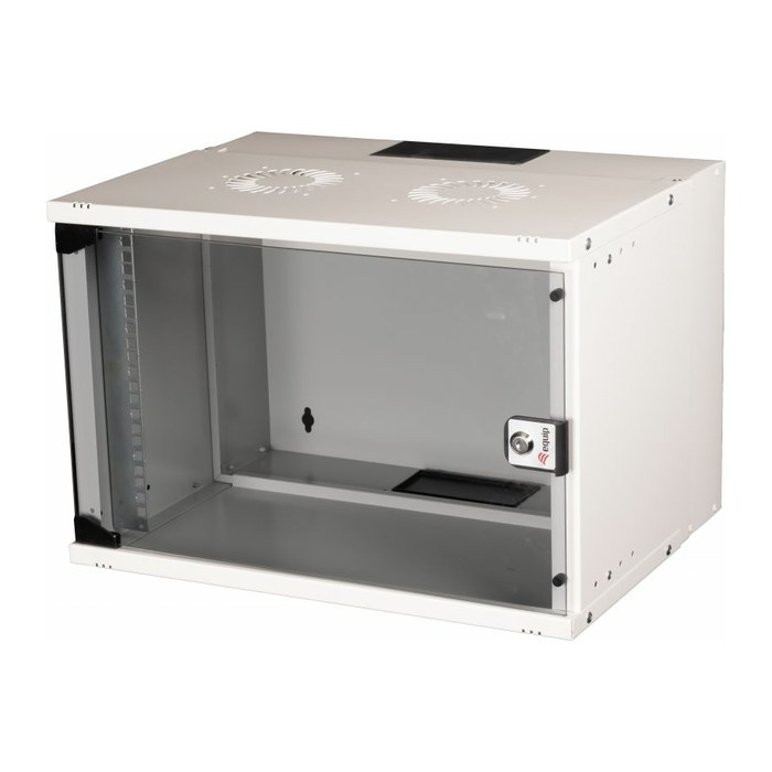 Equip 19" Wandgehäuse Glastür ECO 540x400mm 7U grau