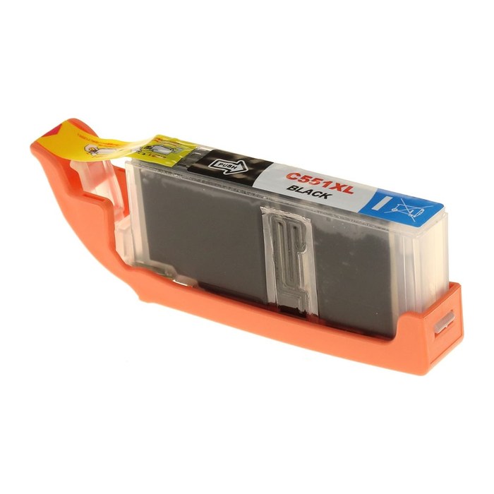 G&G Tinte komp. m. Canon CLI-551XL BK/6443B001 XL-FotoSchw.