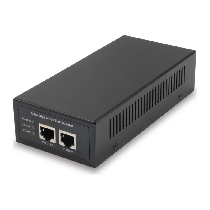 LevelOne PoE-Injektor GE 1x PSE 60W schwarz