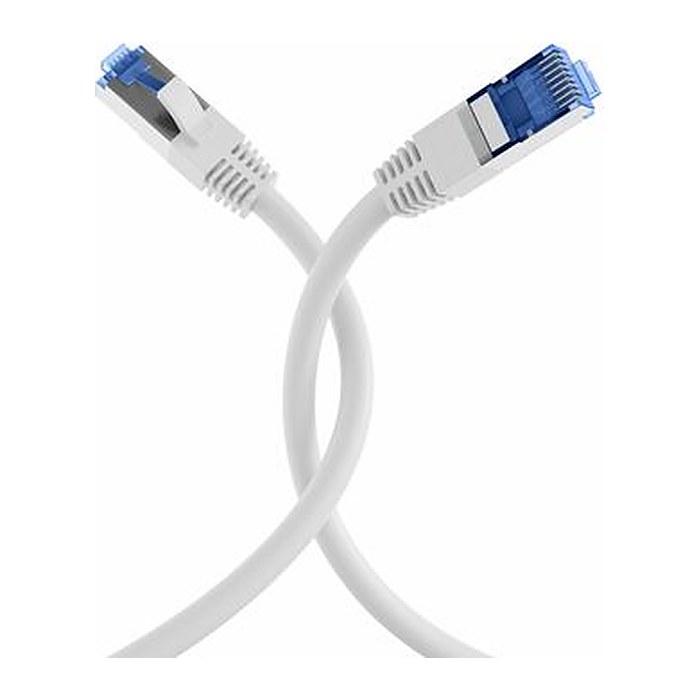 EFB RJ45 Patchk. S/FTP Cat.6A Cat7 TPE superflex 5.00m weiß