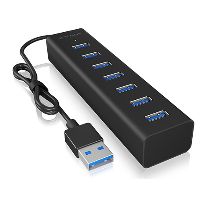 ICY BOX USB 3.0 Hub 7 Port USB-A IB-HUB1700-U3