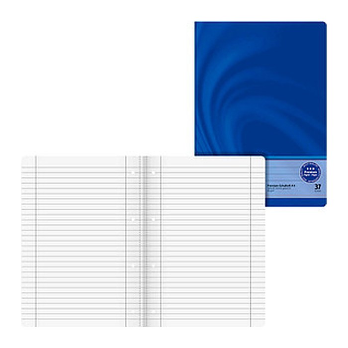 BRUNNEN Schulheft Vivendi gelocht Lineatur 37 liniert DIN A4 Innen- und Außenrand, 16 Blatt, 1 St.