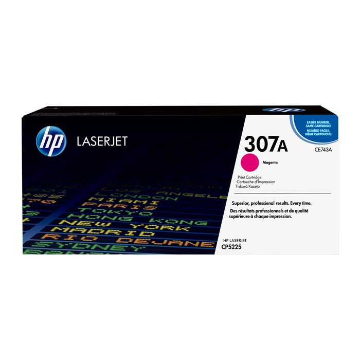 HP 307A (CE743A) magenta Tonerkartusche