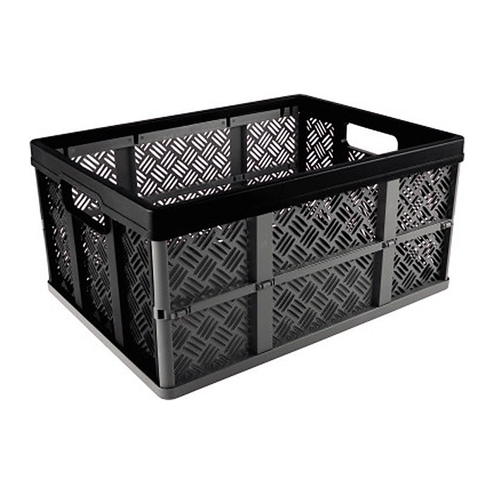 helit the flap-line Klappbox 32,0 l anthrazit/schwarz 35,0 x 47,5 x 22,7 cm, 1 St.