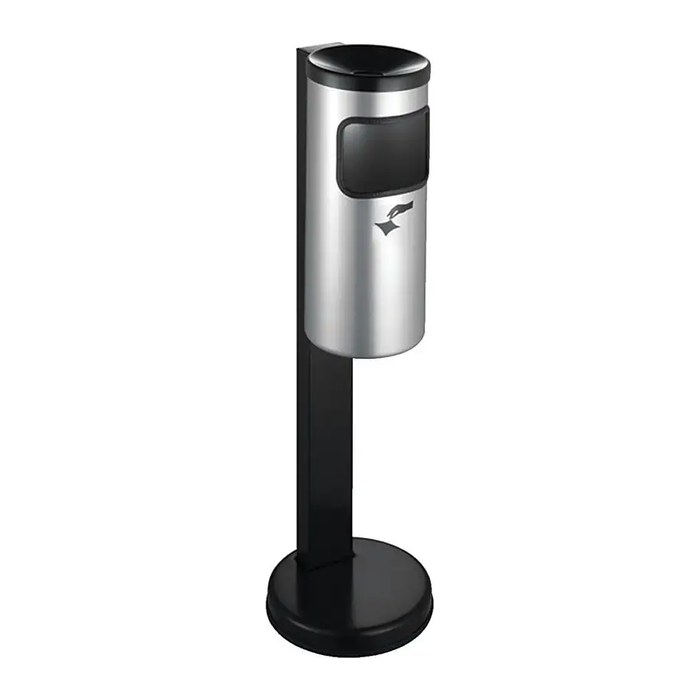 TKG Rondo Kombi Standaschenbecher silber, 1 St.