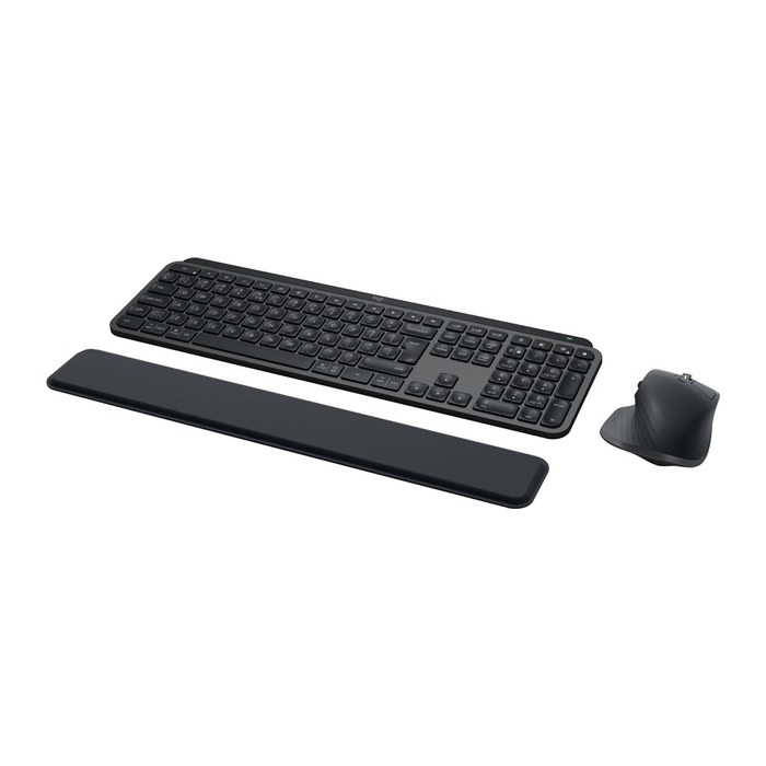 Logitech MX Keys S Combo Tastatur-Maus-Set kabellos schwarz