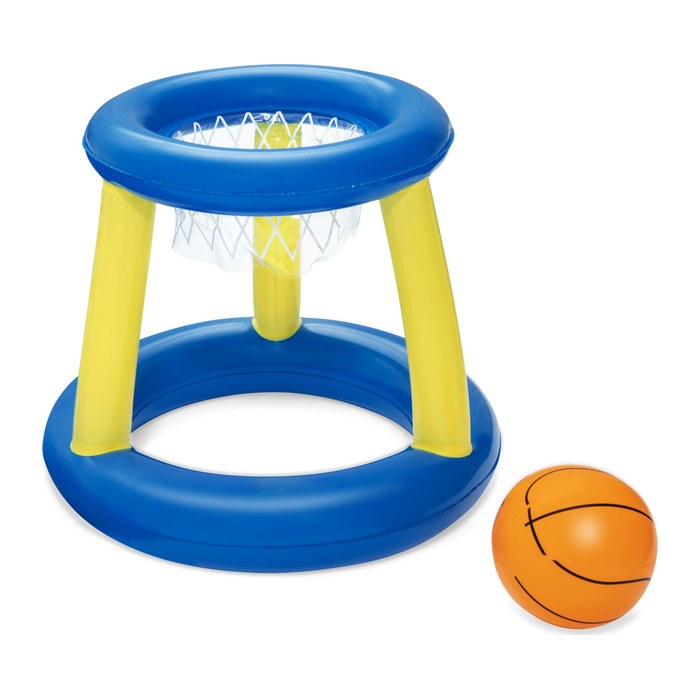 Bestway® Wasser-Basketballkorb mit Ball mehrfarbig