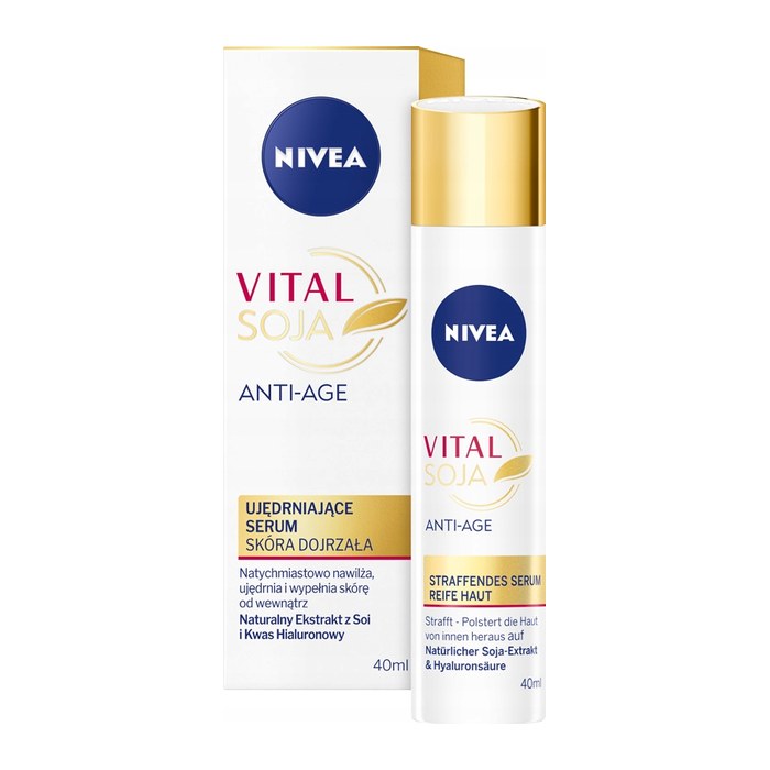 NIVEA VITAL SOJA ANTI-AGE STRAFFENDES SERUM Gesichtsserum 40,0 ml