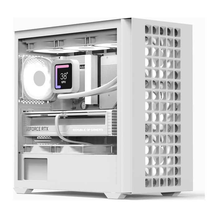 AeroCool Geh Mini D302A-G-WT-V1 (W/Mesh/Micro-ATX)