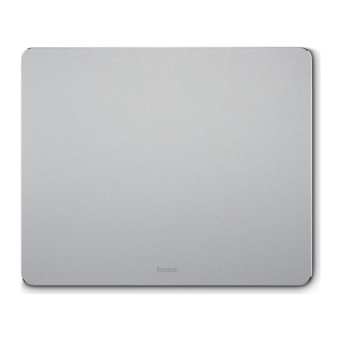 hama Mousepad Aluminium silber