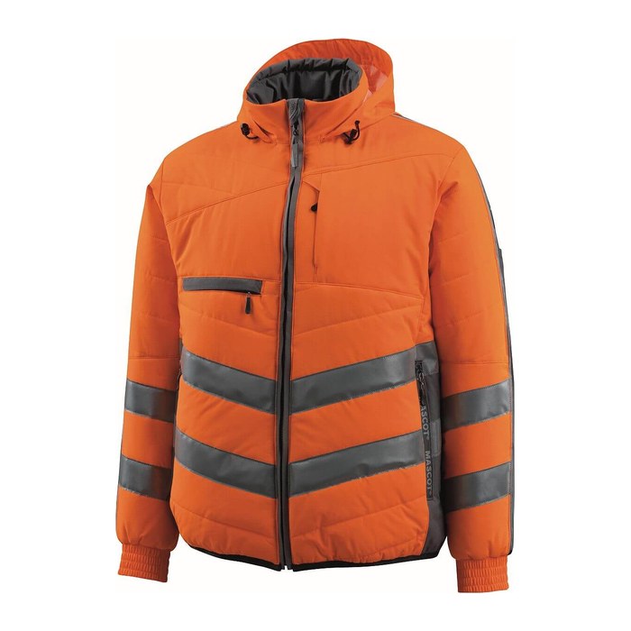 MASCOT® unisex Warnjacke Dartford  warnorange, anthrazit Größe M
