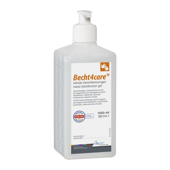 Becht4care® Händedesinfektionsgel 1 l