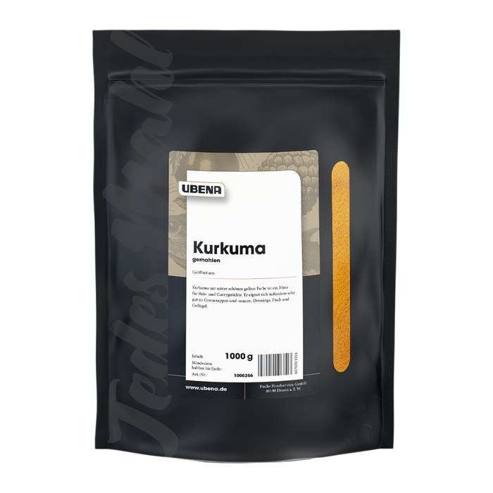 UBENA Kurkuma gemahlen Gewürz, 1,0 kg