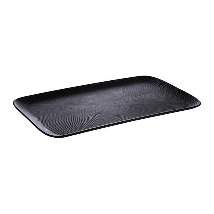 APS Tablett NERO schwarz rechteckig 53,0 x 32,5 cm, 1 St.
