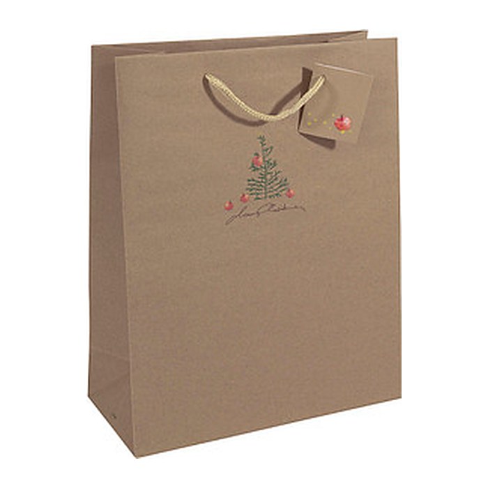 SIGEL Geschenktüten Christmas with apples Motiv 26,0 x 33,0 cm, 5 St.