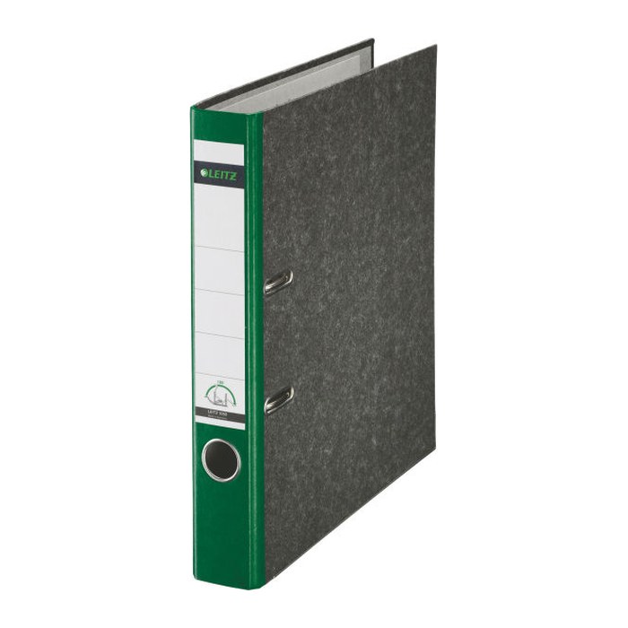 LEITZ 1050 Ordner grün marmoriert Karton 5,2 cm DIN A4, 1 St.