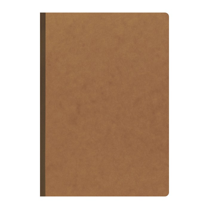 BRUNNEN Notizbuch FACT!plus DIN A6 punktkariert, hellbraun Softcover 192 Seiten, 1 Block