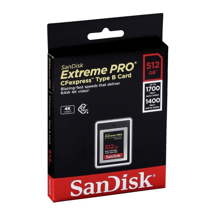 SanDisk Speicherkarte Extreme Pro CFexpress, 512 GB, 1 St.