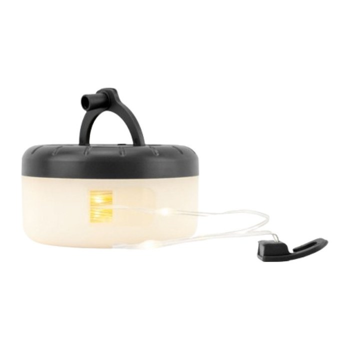 RealPower LED-Lichterkette LT-800,8m lang,Kurbel,Batterie