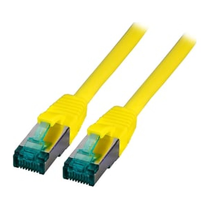 EFB RJ45 Patchkabel S/FTP Cat.6A LSZH 25.00m gelb