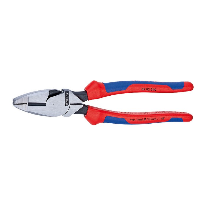 KNIPEX Kombizange "Lineman's Pliers" Kraft 09 02 240, Länge: 24,0 cm, 1 St.
