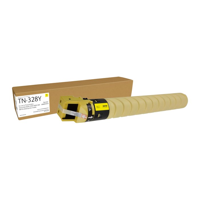 Xerox Toner Everyday Remanufactured Konica TN-328Y Yellow