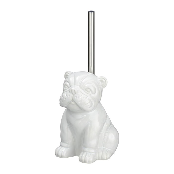 WENKO WC-Garnitur Bulldog weiß Stein, 1 St.