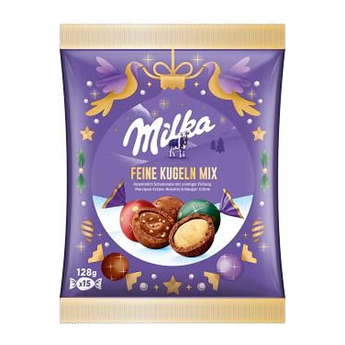 Milka Weihnachtskugeln Schokolade 350,0 g, 1 St.