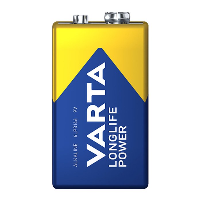 VARTA Batterien LONGLIFE Power Alkali-Mangan E-Block 9,0 V, 20 St.