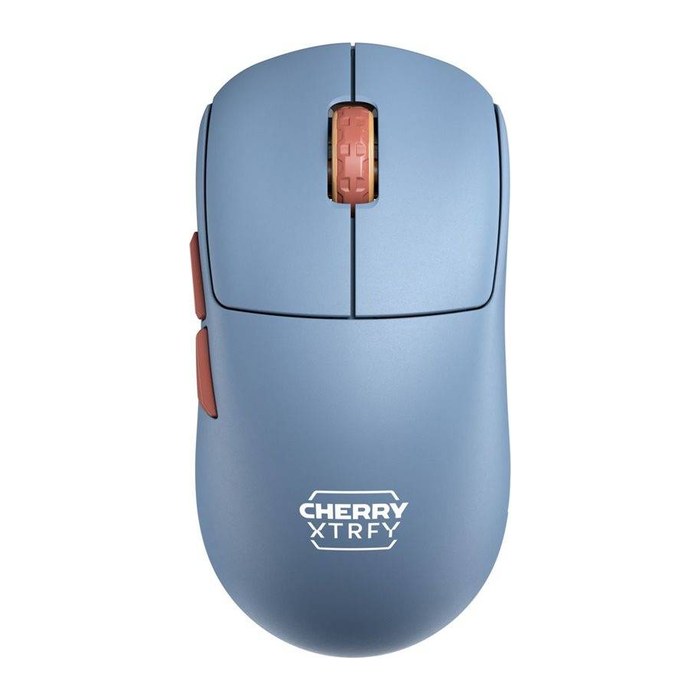 CHERRY XTRFY M68 Wireless Maus RGB blau