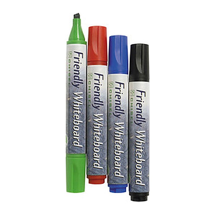 BALLOGRAF® Friendly Medium Whiteboard-Marker-Set farbsortiert 2,0 - 5,0 mm, 4 St.