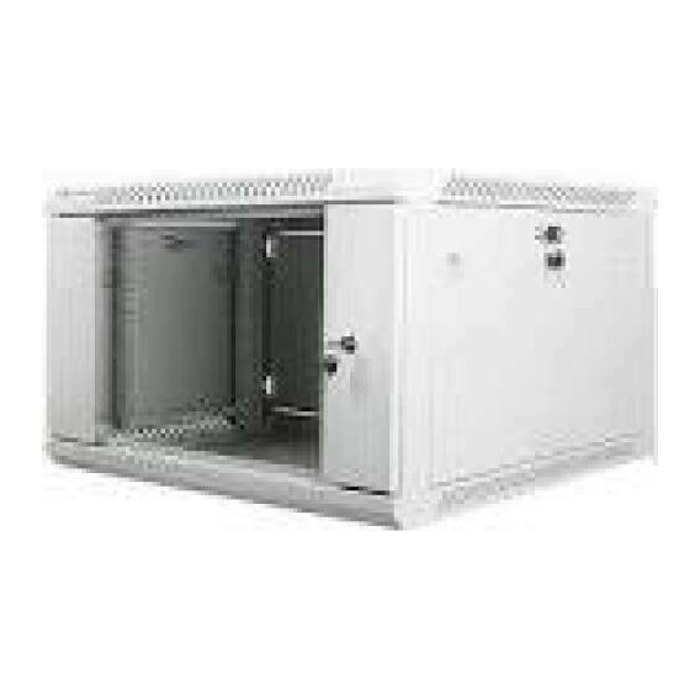 LANBERG 19" 6U 600x600 Wandgehäuse Glastür V2 (FlatPack) gr