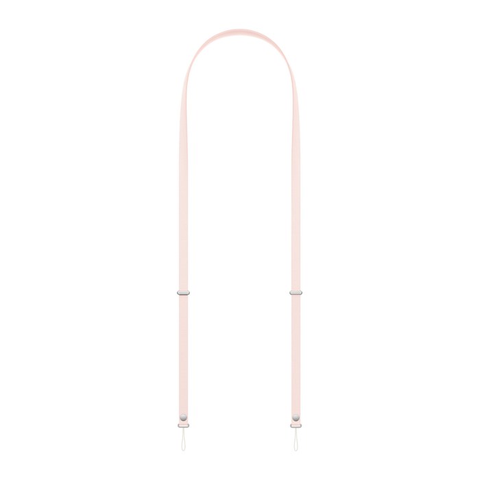 Apple Crossbody Band Handykette für Apple iPhone 17, iPhone 17e, iPhone 17 Pro, iPhone 17 Pro Max, iPhone Air hellrosa