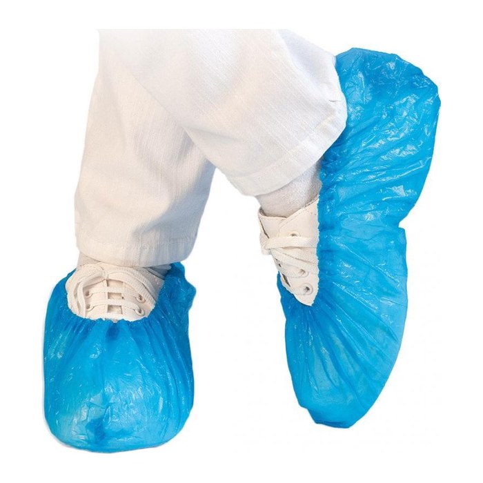 HYGOSTAR unisex Überschuhe STANDARD blau Einheitsgröße, 100 St.