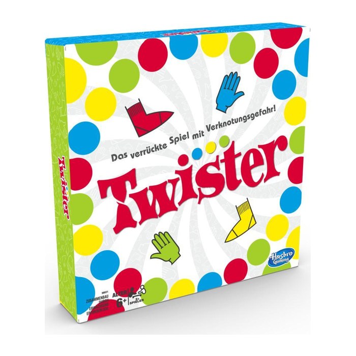 Hasbro Twister Geschicklichkeitsspiel, 1 St.