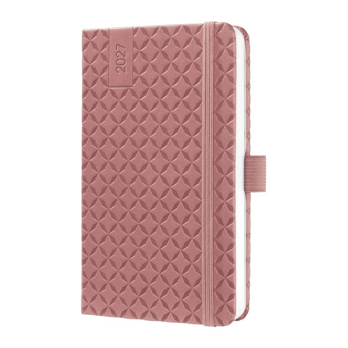 SIGEL Buchkalender Jolie 2027 Dusty Red, 1 St.