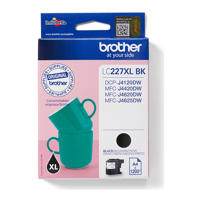 brother LC-227XLBK schwarz Druckerpatrone