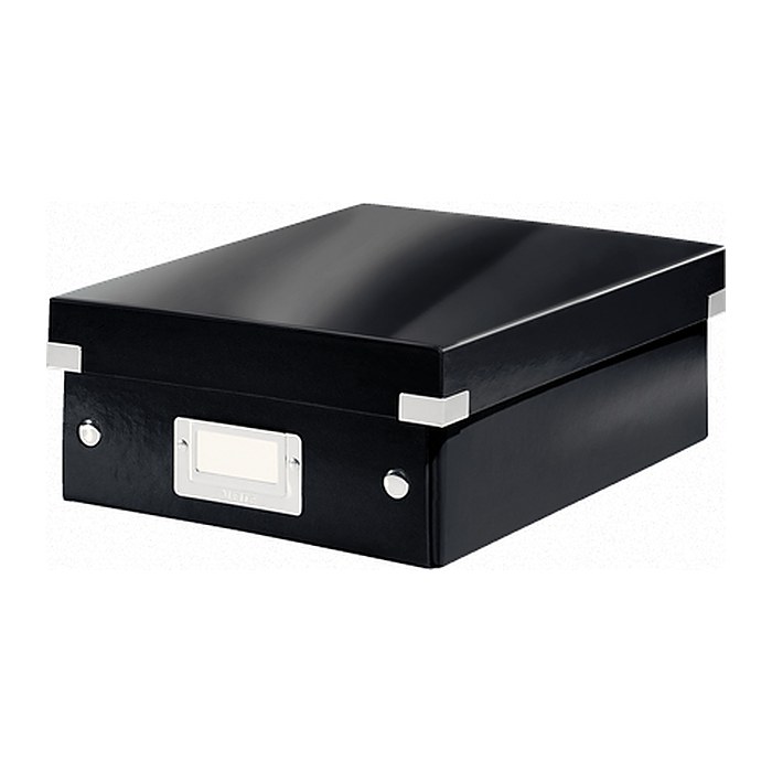 LEITZ Click & Store Aufbewahrungsbox 900 Blatt schwarz 22,0 x 28,5 x 10,0 cm, 1 St.