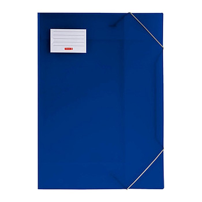 BRUNNEN Zeichenmappe FACT!pp DIN A3 blau transparent, 1 St.