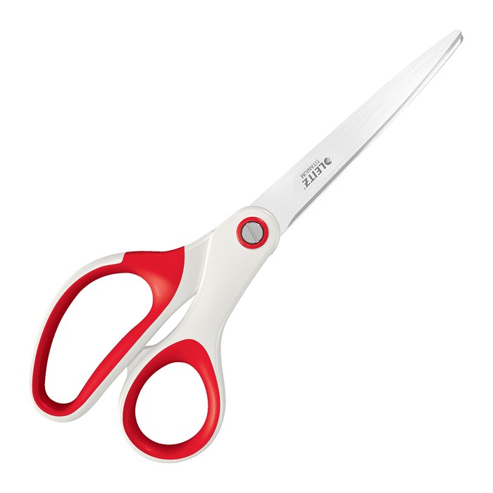 LEITZ Papierschere WOW Titan rot 20,5 cm