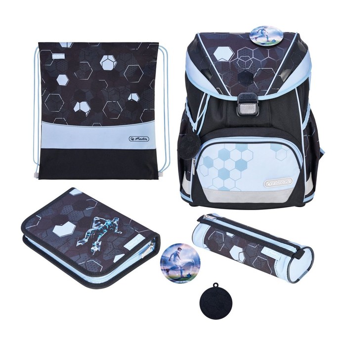 Herlitz Schulranzen UltraLight XL Plus Cyber Soccer