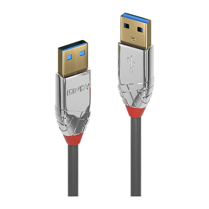 LINDY USB 3.0 Kabel Typ A/A Cromo Line M/M 5m