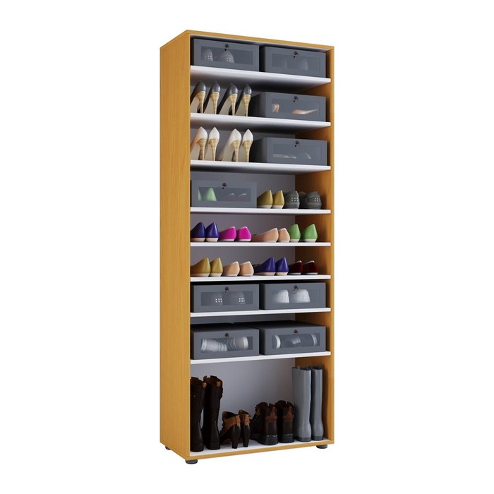 VCM my home Schuhregal Vandol I buche 71,0 x 37,0 x 180,0 cm, 1 St.