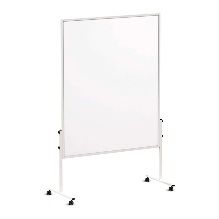 MAUL mobiles Whiteboard MAULsolid 120,0 x 150,0 cm weiß kunststoffbeschichteter Stahl