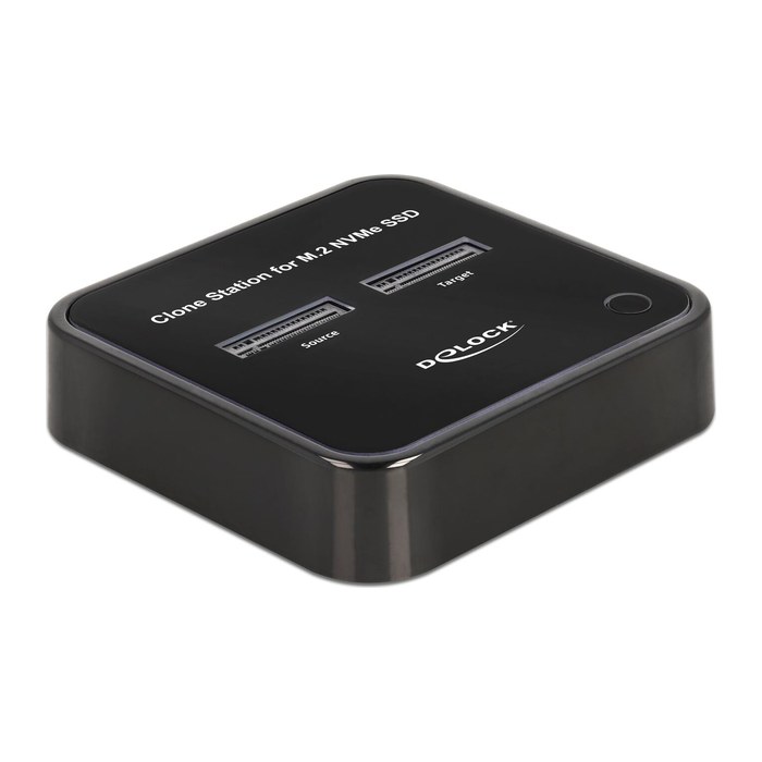 DELOCK M.2 Dockingstation 2x M.2 NVMe PCIe SSD Klon Funktion