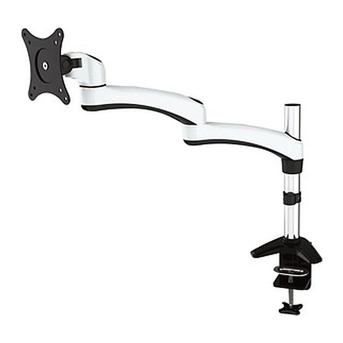 JENIMAGE Monitor-Halterung 130 TK JI-ME130TK schwarz, weiß für 1 Monitor, Tischklemme